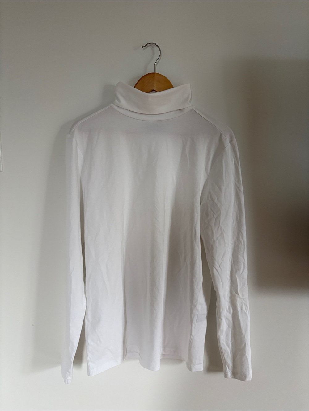 Simons White Turtleneck Sweater